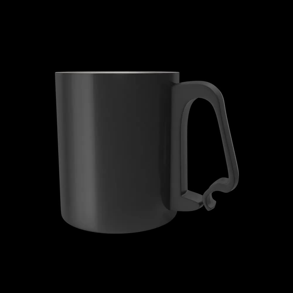 Black Aluminium Cup — image 1
