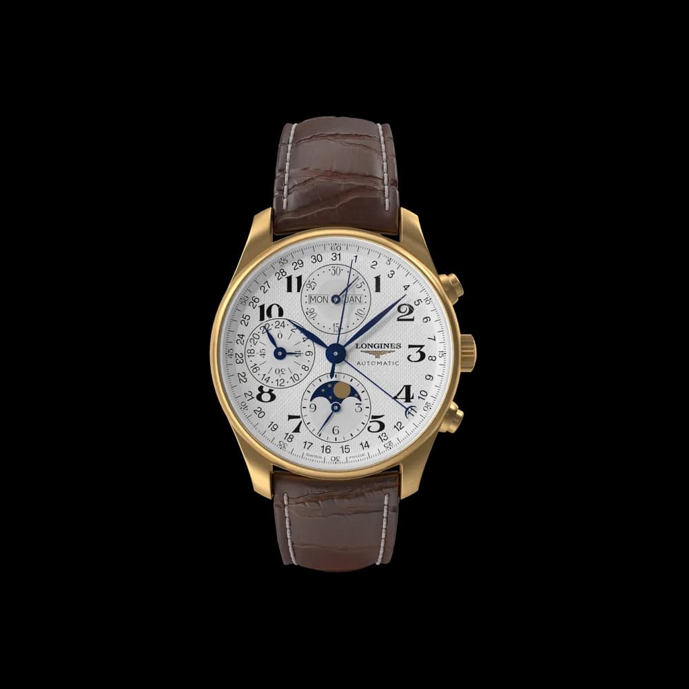 Brown Leather Belt Watch — image 1